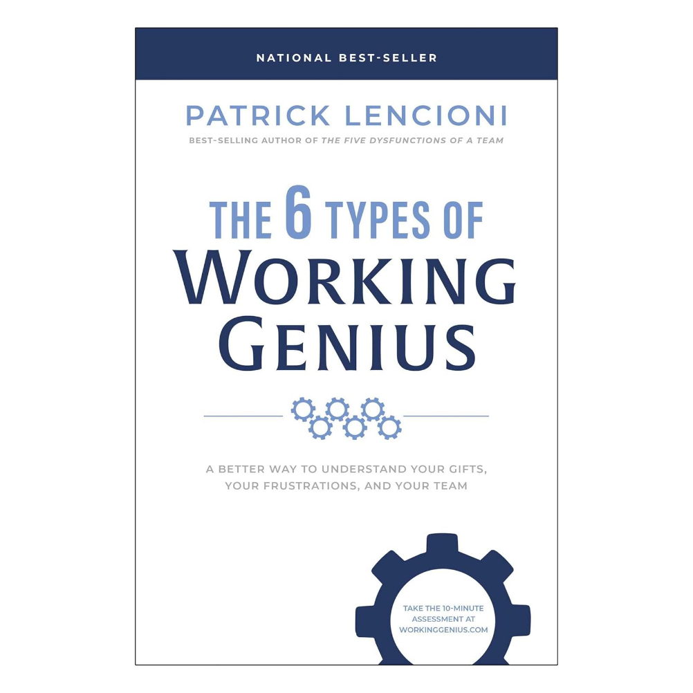 The 6 Types of Working Genius 